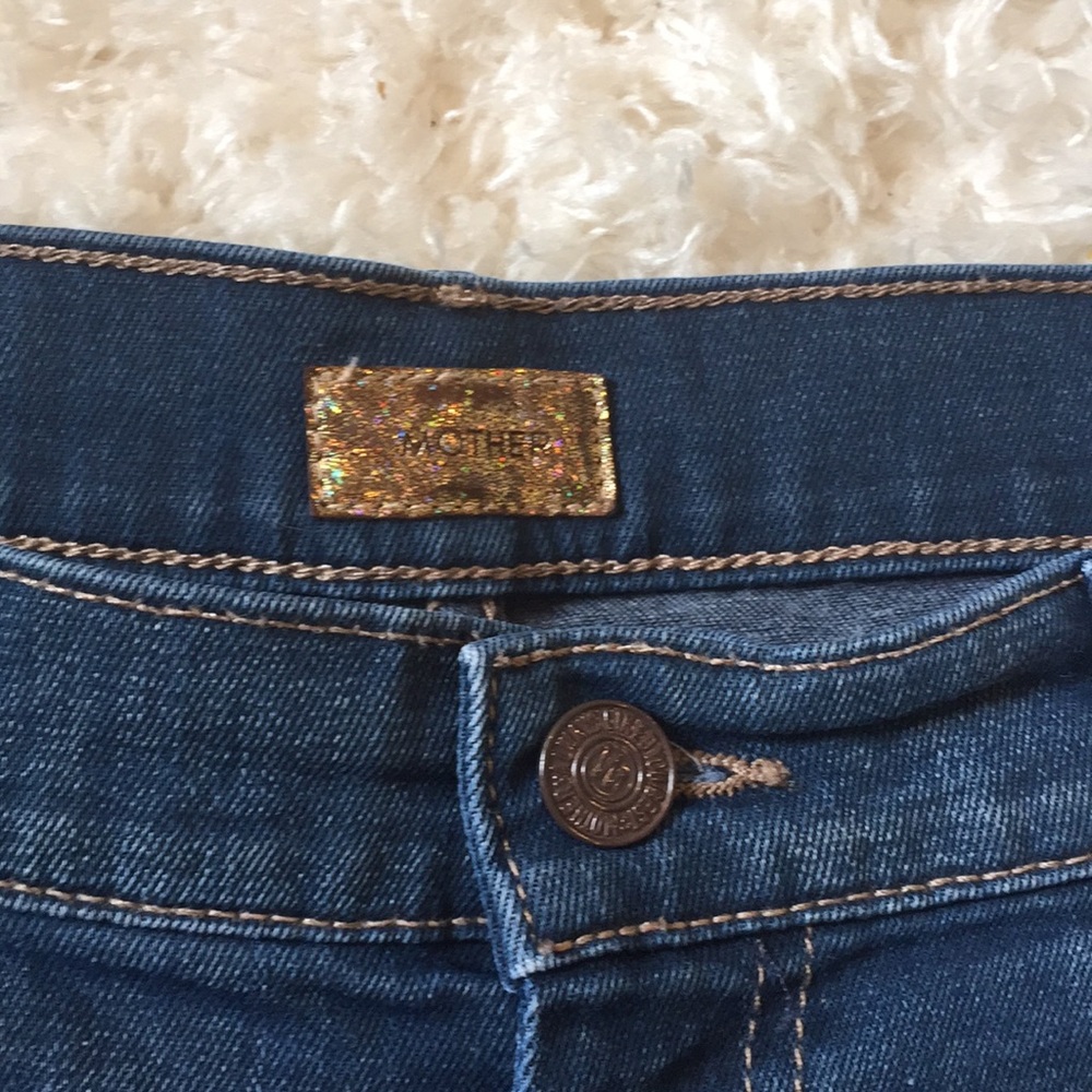 Mother high wasted looker jeans size 32